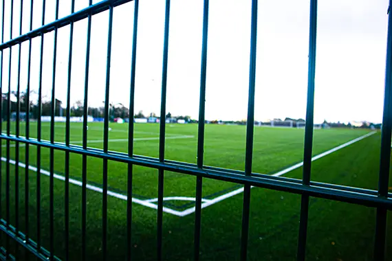 3g astro turf full size football pitch used for alvechurch football club to train on and is also hired out to the public at the hayes cafe and bar and training pitches